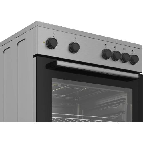 Электрическая плита Beko FBM6701X — SteamShine паровая очистка, эмаль внутри духовки ONBIR.KG