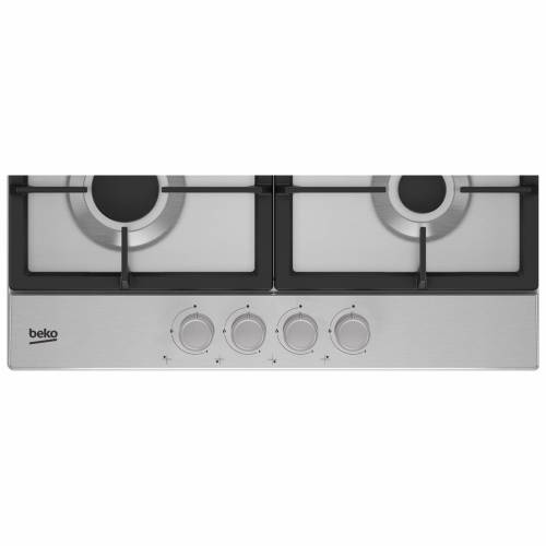 Варочная панель Beko HIAG 64225 SX — прочные чугунные решетки, купить в Кыргызстане