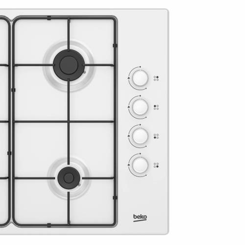 Купить Beko HIGG 64123 SW — подходит под природный и сжиженный газ, легкий монтаж благодаря весу 7,8 кг, цена в Бишкеке