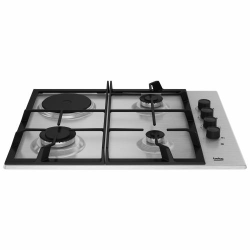 Beko HIGM 64135 SX — комбинированная панель из нержавеющей стали с электророзжигом, купить онлайн в Бишкеке