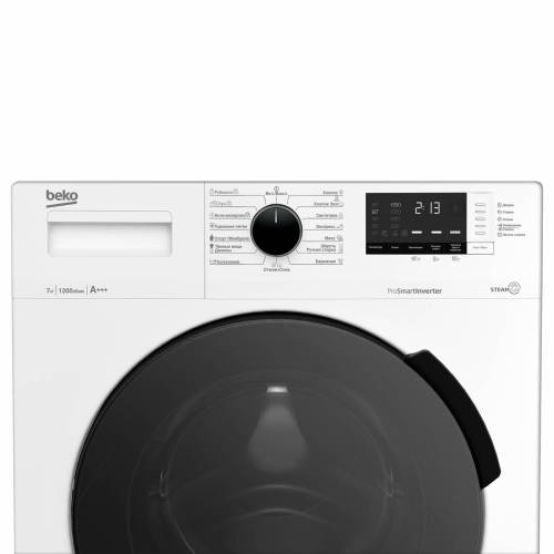 Стиральная машина Beko RSPE78612W с инверторным мотором ProSmart — тихая и энергоэффективная. Купить онлайн