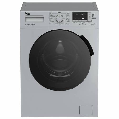 Стиральная машина Beko WSRE6512PRS с 15 программами, включая паровые для гигиенической стирки и пуховиков. Купить в Бишкеке онлайн