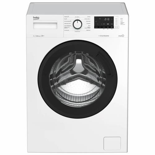 Стиральная машина Beko WSRE7612XAWI белого цвета с максимальной загрузкой 7 кг и шириной 60 см. Купить в Бишкеке с доставкой