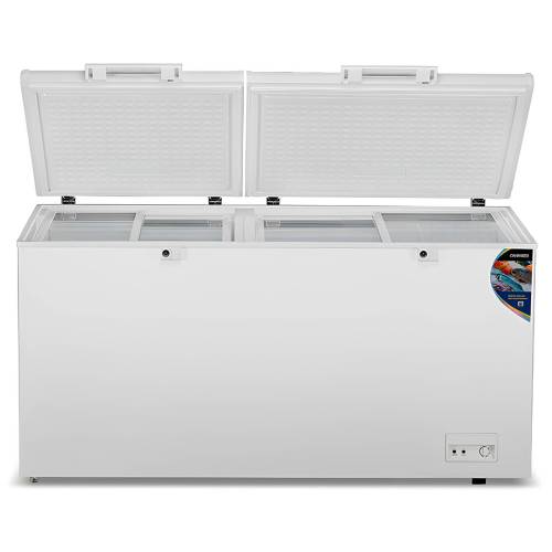 Морозильный ларь CHANGER BD-520 — объём 520 л, со стеклянными шторками и замком, заказать с доставкой в Кыргызстане
