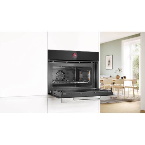 Bosch CMG7241B1 — духовка с микроволнами и режимами микрокомби для быстрой готовки, в Бишкеке с доставкой
