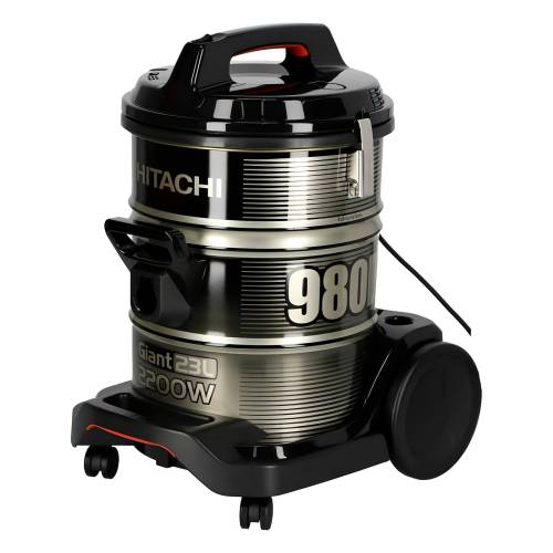 Пылесос Hitachi CV-980D — с алюминиевой телескопической трубкой, тканевым моющимся фильтром и индикатором заполнения, купить с доставкой в Кыргызстане