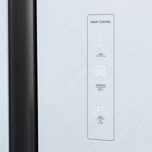 Бирюса SBS 541 TWG — габариты: 178,5×91,3×67 см, работает при температуре окружающей среды до +43 °C.