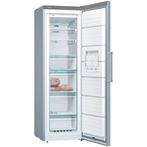 Bosch GSN36VL30U — отдельностоящий морозильник из нержавеющей стали, заказать в Бишкеке онлайн