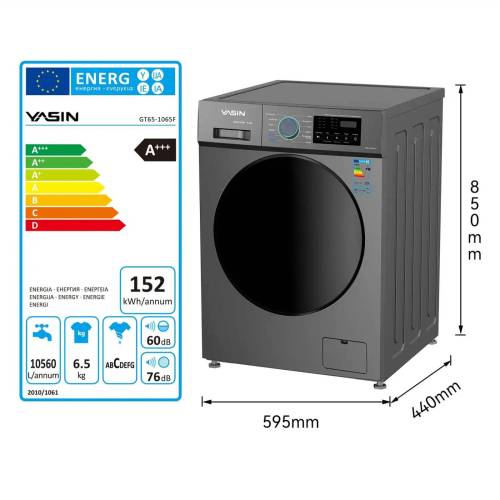 Стиральная машина YASIN GT65-1065L