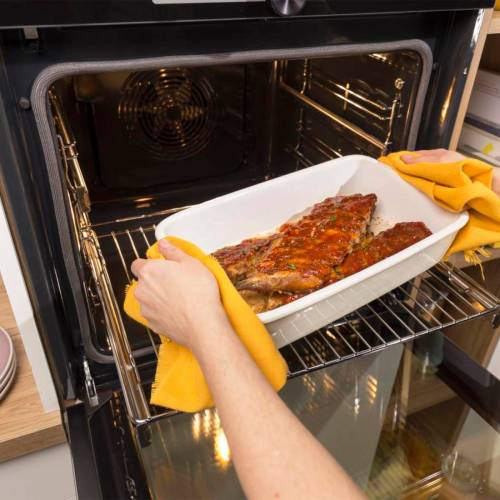 Gorenje BO6717E03BG — паровая очистка AquaClean и съемное стекло, заказать с доставкой в Бишкеке