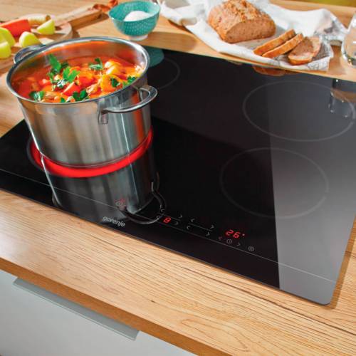Gorenje ECT641BCSC — варочная панель с блокировкой от детей и звуковым оповещением, заказать онлайн в Бишкеке