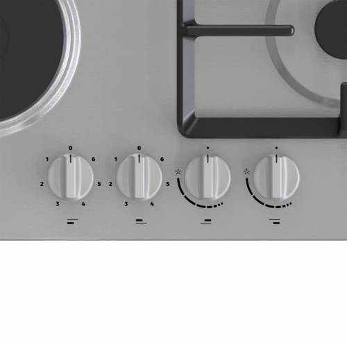 Gorenje GE690X — поверхность из нержавеющей стали с эмалированными держателями, купить с доставкой по городу