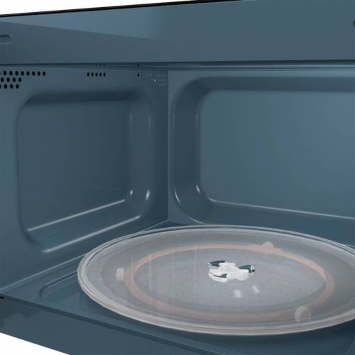 Gorenje MO17E1BH — габариты 455×261×353 мм, вес 10,3 кг, корпус с пластиковой панелью управления и ручкой для открытия дверцы