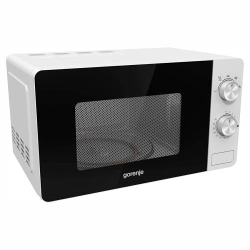 Микроволновка Gorenje MO17E1W — уровень шума до 60 дБ, энергопотребление в режиме ожидания всего 0,5 Вт. Энергоэффективная модель