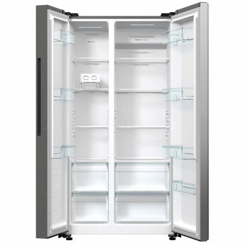 Gorenje NRR9185EAXL — стильный Side-by-Side с корпусом из нержавеющей стали, заказать онлайн с доставкой в Бишкеке.