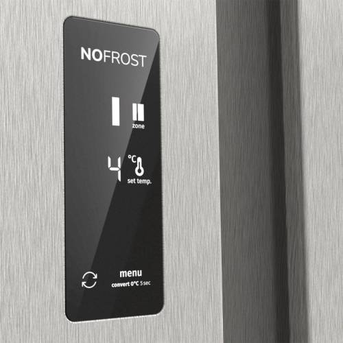 Gorenje NRR9185EAXL — вместительный холодильник с ледогенератором и системой MultiFlow360, купить с доставкой.