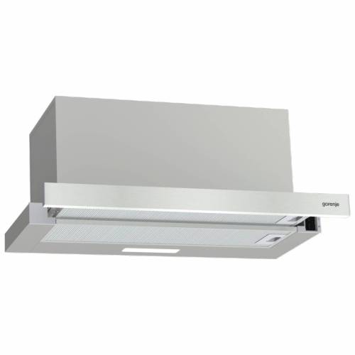 Вытяжка Gorenje TH606E6X — два режима работы: отвод воздуха и рециркуляция для чистого воздуха