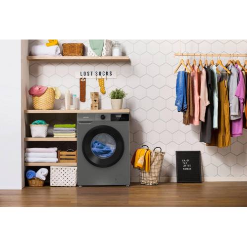 Gorenje WNHPI84AS/AR — инвертор, 8 кг, 1400 об/мин, пар. Купить онлайн в Бишкеке
