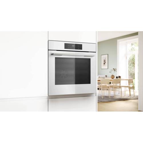 Bosch HJG852YW0T — телескопические направляющие на двух уровнях для удобной готовки, заказать в Бишкеке