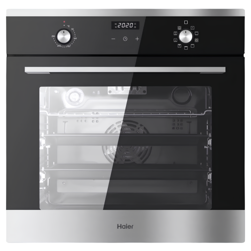 Встраиваемая духовка Haier HOX-P09CGBX, объём 76 л, 9 режимов, сенсорное управление, купить в Бишкеке
