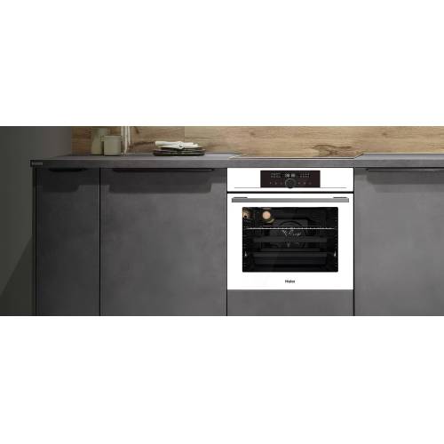 Духовой шкаф HAIER HOX-FP5AWB, 16 режимов, белая модель, заказать с доставкой по Бишкеку