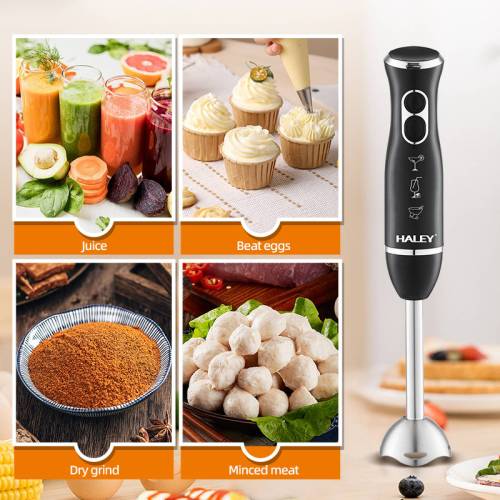 Haley HY-1118 — 2 скорости, удобно для смузи, соусов, пюре, фарша и детского питания