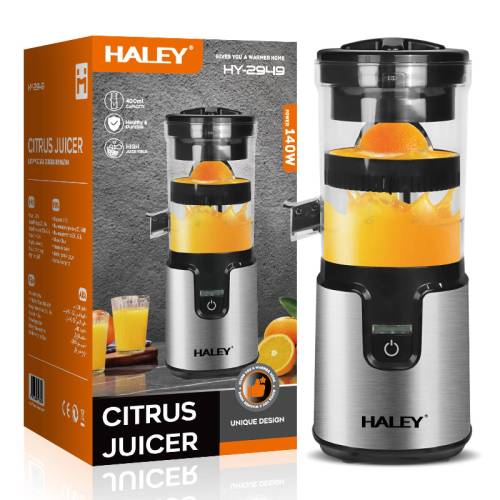 Haley HY-2949 — мини-соковыжималка 160 Вт с USB-зарядкой и корпусом из нержавеющей стали, купить в Бишкеке с доставкой