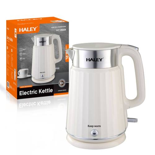 Haley HY-8931 — электрический чайник 2.2 литра из нержавеющей стали 304, купить в Бишкеке с доставкой