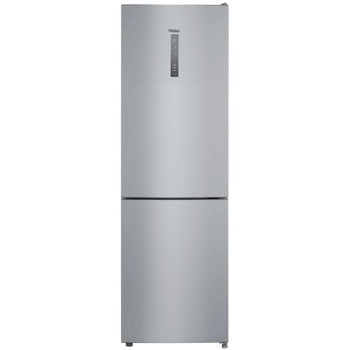 Двухкамерный холодильник HAIER CEF535ASD: Система Total NoFrost, высота 190 см, серебристый цвет. Купить с доставкой в Бишкеке