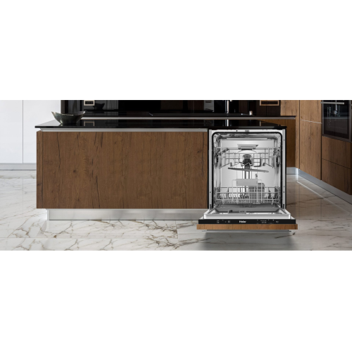 Haier HDWE14-292RU, быстрая мойка, ширина 60 см, 14 комплектов. Купить посудомоечную машину с доставкой по регионам