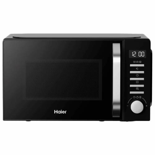 Микроволновая печь Haier HMB-DG208BA — с грилем, объём 20 л, чёрный корпус, купить с доставкой в Бишкеке