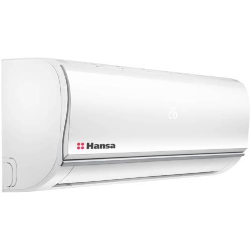 Hansa ACS‑12W55 — кондиционер настенный, белый корпус, LED‑дисплей — Onbir.kg Бишкек, Кыргызстан
