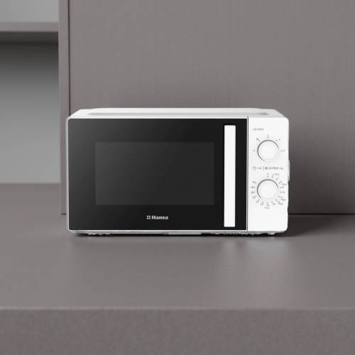 Микроволновая печь Hansa AMMF19M1WH — без лишних функций, только необходимое для повседневного использования