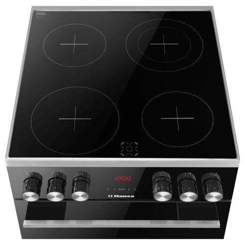 Hansa FCCL59325 — система очистки паром Aqualytic и съёмное стекло дверцы упрощают уход за духовкой