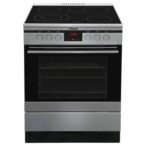 Hansa FCCX68225 — мощность 9,7 кВт и ширина 60 см делают плиту отличным выбором для просторных кухонь