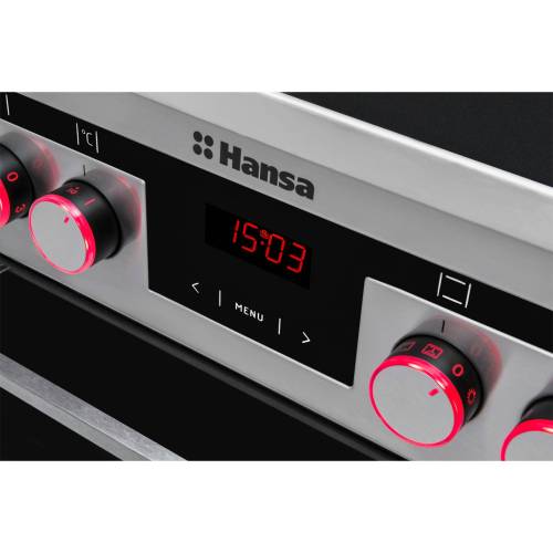 Hansa FCCX68225 — технология очистки паром Aqualytic упрощает уход и позволяет очищать духовку без химических средств