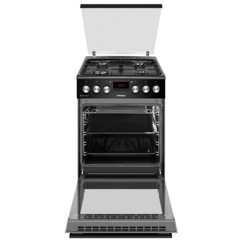 Hansa FCM582233 — электрическая духовка объёмом 65 литров с 9 режимами нагрева, включая гриль, конвекцию и размораживание