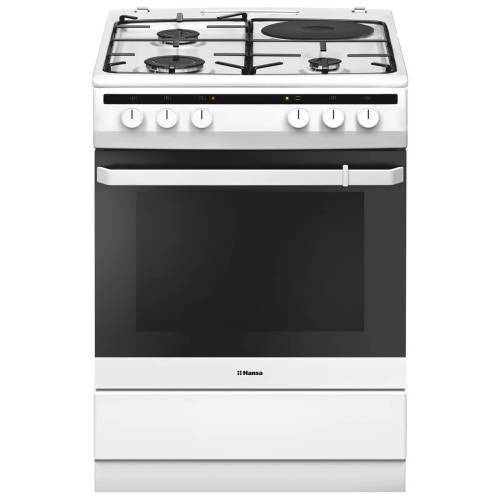 Hansa FCMW68090 — комбинированная газоэлектрическая плита шириной 60 см, купить онлайн с доставкой в Бишкеке