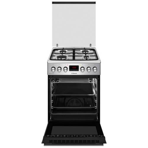 Hansa FCMX582233 — электрическая духовка объёмом 65 литров с 8 режимами нагрева, включая гриль, конвекцию и размораживание