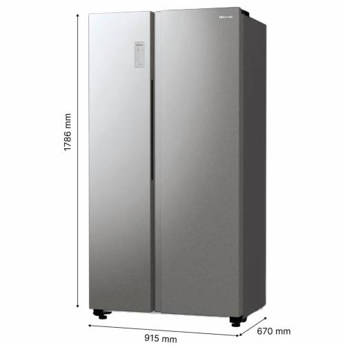 Hisense RS711N4ACE — электронное управление SensoTech Switch с внешним дисплеем для удобства настройки температуры