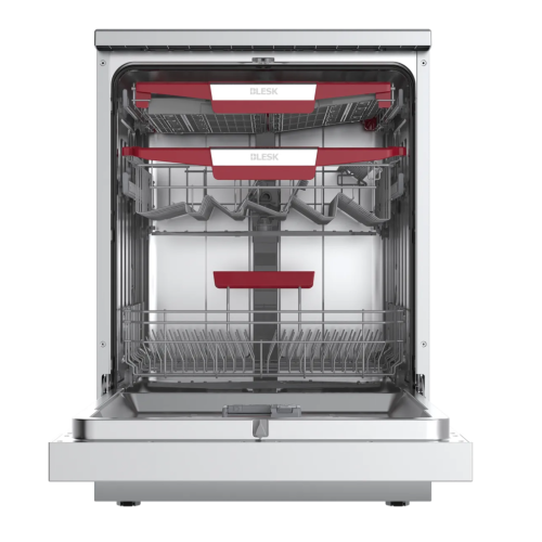 BLESK BXWD14-IN7631UX — тачное управление, ультра-реальное изображение на экране, 3 корзины с красными ручками формы V, доставка Onbir.kg