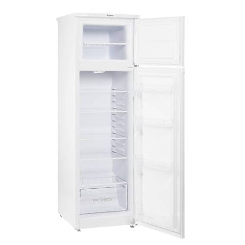 Бирюса 424 — морозильная камера с ручным размораживанием, минимальная температура −18 °C, мощность замораживания 2.5 кг/сутки, автономное сохранение холода до 10 ч.