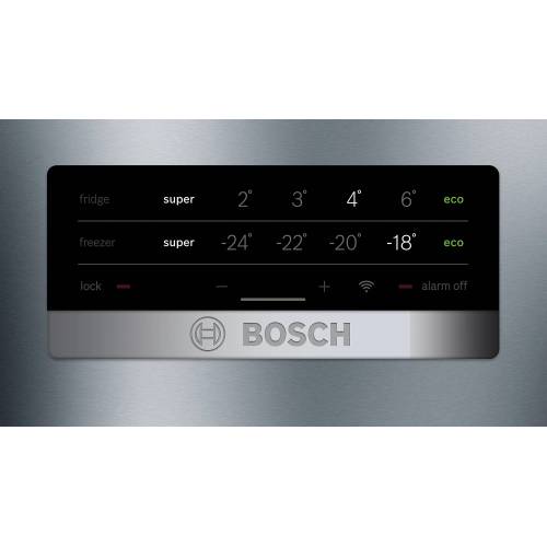 Bosch KGN39XI30U — система NoFrost в обеих камерах, без ручной разморозки