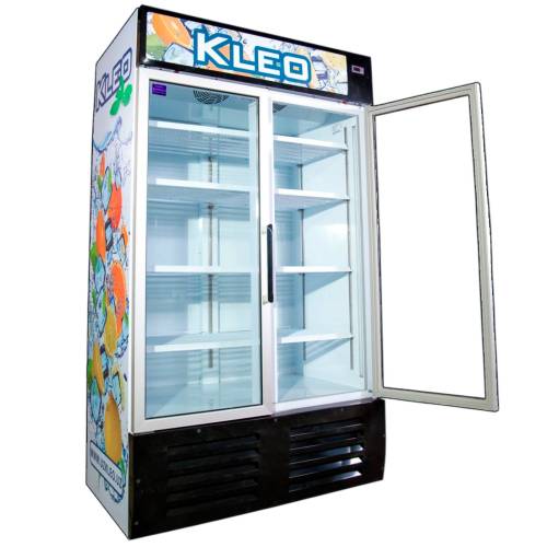 KLEO VSTD1100 — холодильник-витрина с современным дизайном, распашной дверцей и 4 полочками, купить с доставкой в Бишкеке