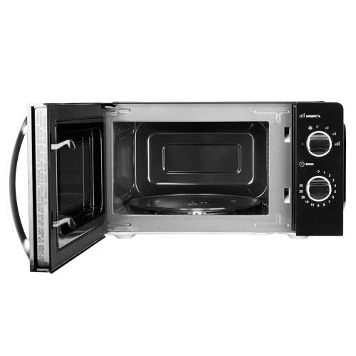 Микроволновая печь KRAFT — мощность микроволн 700 Вт, 6 уровней мощности. Подходит для разогрева и разморозки