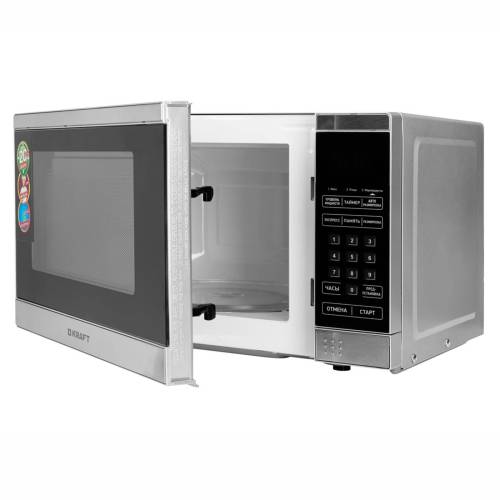 Микроволновая печь Kraft KF20MW7S-300 D — мощность потребления 1200 Вт, частота микроволн 2450 МГц, автоматический режим. Купить с доставкой в Кыргызстане