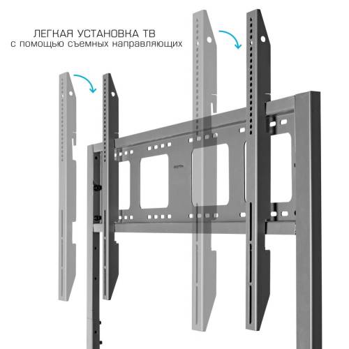 Напольный фиксированный KROMAX OMEGA-12 silver — Регулировка: фиксированный — Onbir.kg Бишкек, Кыргызстан