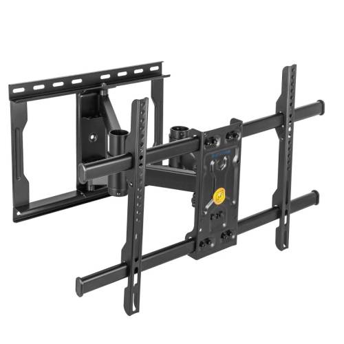 Наклонно-поворотный кронштейн Kromax ATLANTIS-85 black — Тип: настенный кронштейн для ТВ — Onbir.kg Бишкек, Кыргызстан