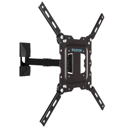Наклонно-поворотный кронштейн Kromax DIX-17 black — Тип: настенный кронштейн для ТВ — Onbir.kg Бишкек, Кыргызстан
