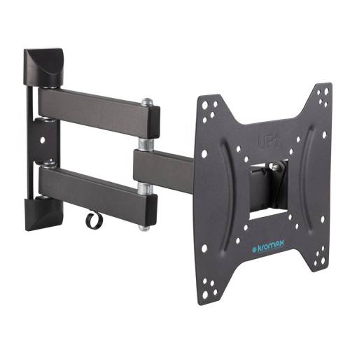 Наклонно-поворотный кронштейн Kromax DIX-22 black — Тип: настенный кронштейн для ТВ — Onbir.kg Бишкек, Кыргызстан